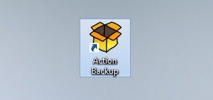 Ярлык программы Action Backup